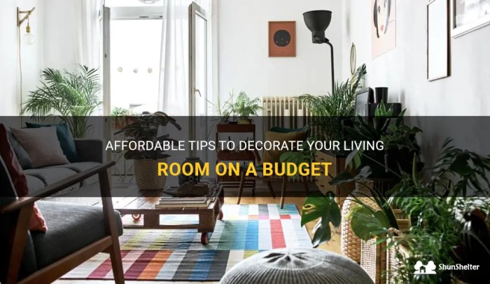 How to cheaply decorate your room