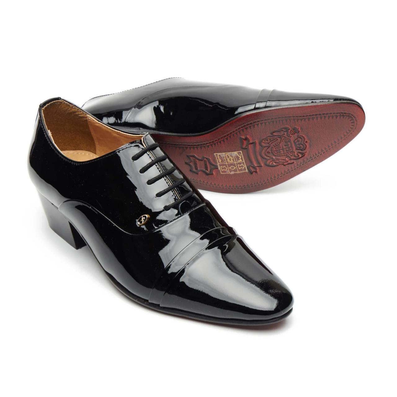 Mens cuban heel dress shoes