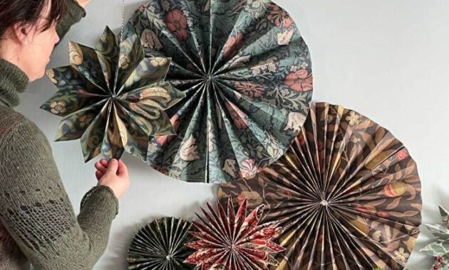 How to Create a Paper Fan Decoration A Fun DIY Project