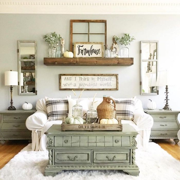 How to decorate a room with sage walls