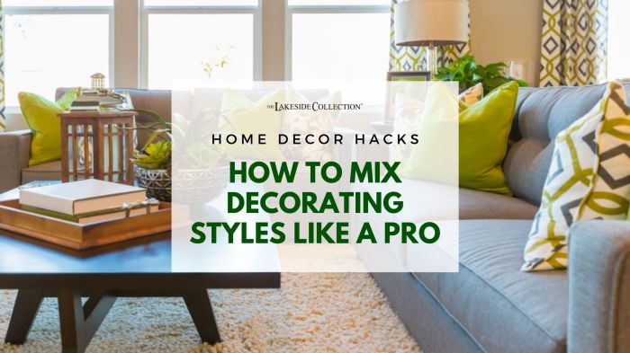 Is it ok to mix decorating styles