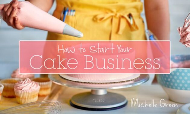 How to start up a cake decorating business