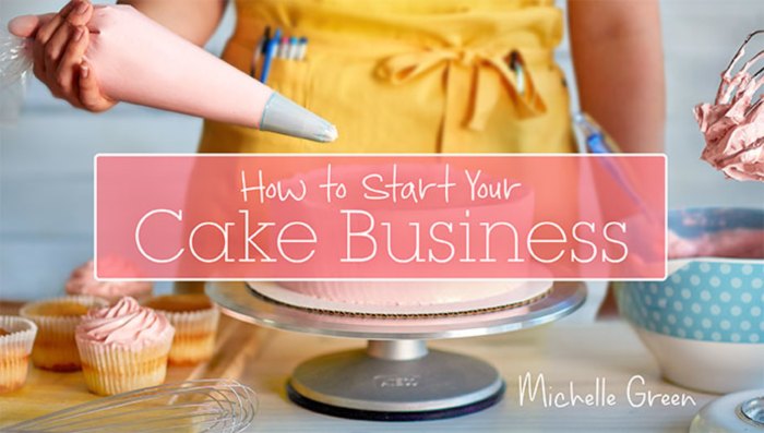 How to start up a cake decorating business