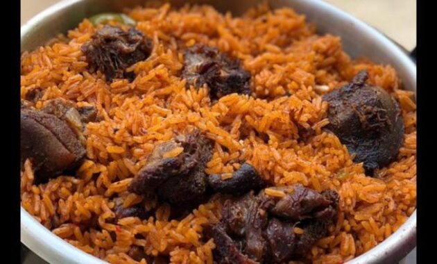 How to cook jollof rice ghana style