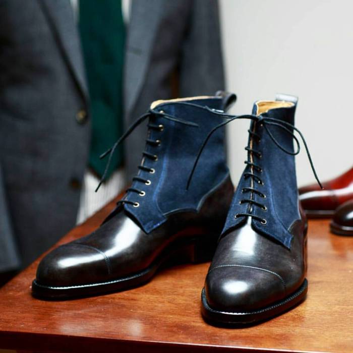 Mens boots dress shoes