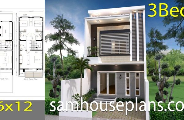 Desain interior rumah 6x12