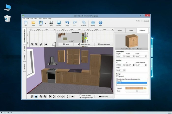 Aplikasi untuk desain interior pc