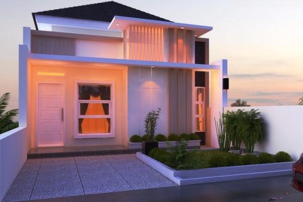 Desain interior rumah minimalis modern type 36